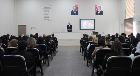 Ucar rayonunda Azərbaycan xalqının Ümummilli Lideri Heydər Əliyevin anadan olmasının 103-cü ildönümü münasibətilə tədbir keçirilib