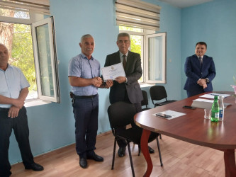 Ucar rayonunda 5 iyun - Su Təsərrüfatı və Meliorasiya İşçiləri günü münasibətilə tədbir keçirildi