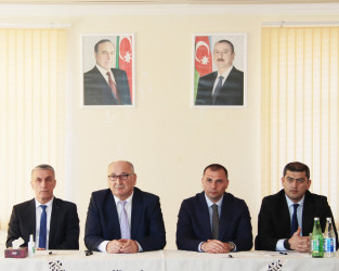 Ucar rayon İcra Hakimiyyəti Başçısı Mənsur Məmmədovun 22 aprel 2026-cı il tarixində Ramal kəndində səyyarı qəbulu keçirilib