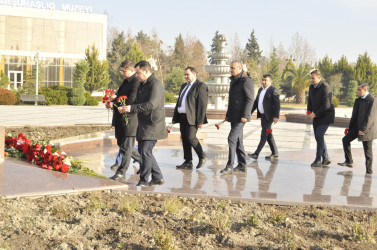 Ucar rayonunda Ümummilli Lider Heydər Əliyevin anım günü ilə əlaqədar tədbir keçirilib.