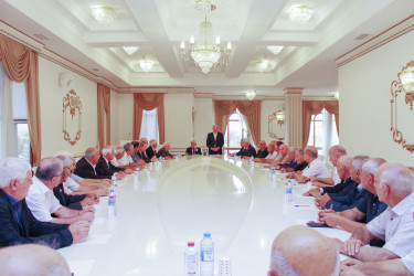 Ucar rayonunda Rayon Ağsaqqallar Şurasının hesabat-seçki konfransı keçirilmişdir
