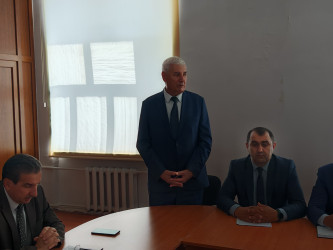 Ucar rayonunda Korrupsiyaya qarşı mübarizə üzrə rayon komissiyasının təşəbbüsü ilə “Korrupsiyaya qarşı mübarizənin gücləndirilməsinə dair 2022-2026-cı illər üçün Milli Fəaliyyət Planı üzrə Tədbirlər Planı”nda nəzərdə tutulmuş tədbirlərin icrası və qarşıda duran vəzifələrlə bağlı iclas keçirilmişdir