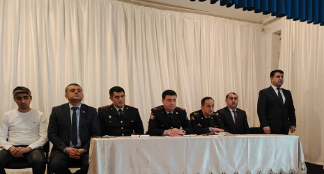 Ucar şəhər 1 nömrəli texniki və humanitar fənlər təmayüllü məktəb-liseydə “Narkomaniyaya yox deyək" mövzusunda maarifləndirici tədbir keçirilmişdir