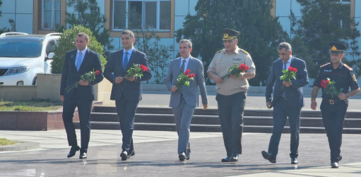 Ucar rayonunda 23 avqust - Xüsusi Dövlət Mühafizə Xidməti əməkdaşlarının peşə bayramı günü münasibətilə tədbir keçirildi