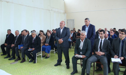 Ucar rayon İcra Hakimiyyəti Başçısı Mənsur Məmmədovun 17 sentyabr 2025-ci il tarixdə Bərgüşad kəndində səyyarı qəbulu keçirildi