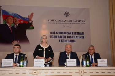 Yeni Azərbaycan Partiyası (YAP) Ucar rayon təşkilatının sentyabrın 12-də X konfransı keçirilib.