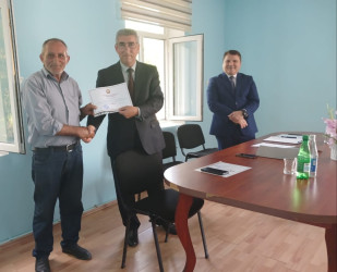 Ucar rayonunda 5 iyun - Su Təsərrüfatı və Meliorasiya İşçiləri günü münasibətilə tədbir keçirildi