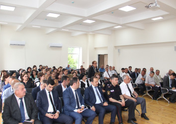 Ucar rayon İcra Hakimiyyəti Başçısı Mənsur Məmmədovun 04 iyun 2025-ci il tarixdə Qazyan kəndində səyyar qəbulu keçirilib