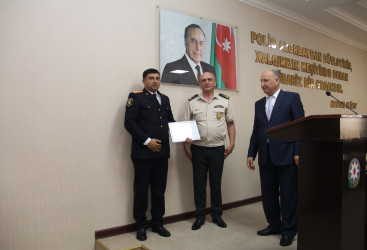 2 iyul 2025-ci il tarixdə Ucar rayonunda 2 iyul - Azərbaycan Polisi Gününə həsr olunmuş tədbir keçirildi