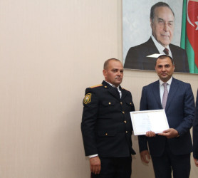 2 iyul 2025-ci il tarixdə Ucar rayonunda 2 iyul - Azərbaycan Polisi Gününə həsr olunmuş tədbir keçirildi
