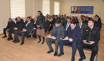 Ucar rayon İcra Hakimiyyəti Başçısı Mənsur Məmmədov 06 mart 2026-cı il tarixdə Qarabörk kəndində səyyar qəbul keçirib