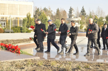 Ucar rayonunda Ümummilli Lider Heydər Əliyevin anım günü ilə əlaqədar tədbir keçirilib.