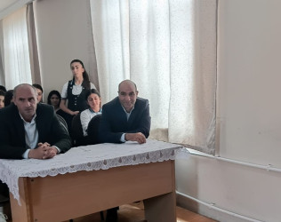 Ucar rayonu Çiyni kənd tam orta ümumtəhsil məktəbində “Narkomaniyaya yox deyək”, “Erkən və qohumlararası nikahların mənfi nəticələri” və “Məişət zorakılığının qarşısının alınması” mövzularında maarifləndirici tədbir keçirilmişdir