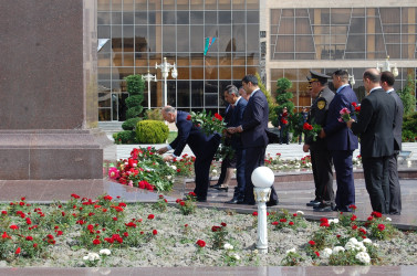 Ucar rayonunda Ümummilli Lider Heydər Əliyevin anadan olmasının 101-ci ildönümü ilə əlaqədar tədbir keçirilmişdir.