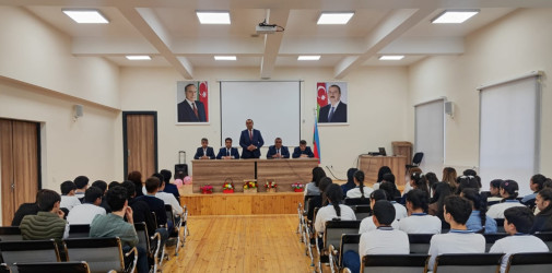 Ucar rayonu Qazyan kəndində “Narkotik və tütünə yox deyək”, “Erkən və qohumlar arası nikahların mənfi nəticələri”, “Uşaqların təhsildən yayınmalarının qarşısının alınması” və “Dini radikalizm” mövzularında maarifləndirici tədbir keçirilmişdir