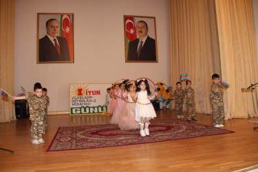 Ucar rayonunda “01 iyun-Uşaqların Beynəlxalq Müdafiəsi Günü”nə həsr olunmuş tədbir keçirildi
