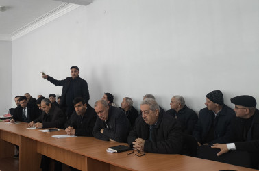 Aqrar sığortada 1000 manatlıq buğda 7,4 manatla qorunur - Ucar rayonunda fermerlərlə görüş keçirilib