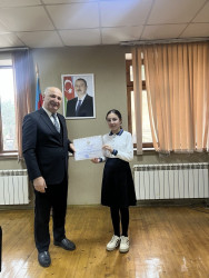 Ucar rayon Qazıqumlaq kənd 2 nömrəli tam orta ümumtəhsil məktəbinin komandasının Ucar Rayon İcra Hakimiyyəti Başçısının Fəxri Fərmanları ilə təltif olunmaları haqqında