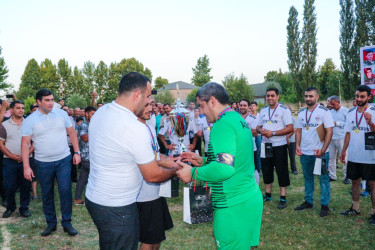 Futbol üzrə Ucar rayon birinciliyinin bağlanış mərasimi keçirildi