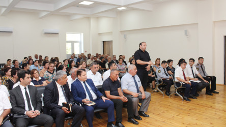 Ucar rayon İcra Hakimiyyəti Başçısı Mənsur Məmmədovun 23 sentyabr 2026-cı il tarixdə Qazyan kəndində səyyar qəbulu keçirilib