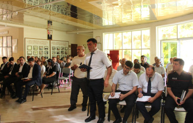 Ucar rayon İcra Hakimiyyəti Başçısı Mənsur Məmmədovun 20 avqust 2025-ci il tarixdə Alpı kəndində səyyar qəbulu keçirilib