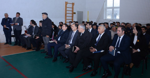 Ucar rayon İcra Hakimiyyəti Başçısı Mənsur Məmmədovun 10 dekabr 2025-ci il tarixdə Alpı kəndində səyyar qəbulu keçirilib