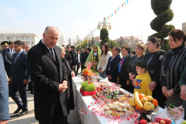 Ucar rayonunda Novruz bayramı qeyd olunub