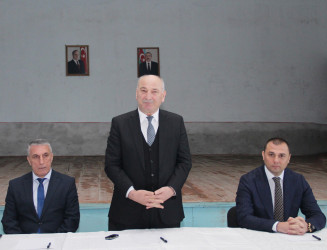 Ucar rayon İcra Hakimiyyəti Başçısı Mənsur Məmmədov 04 mart 2026-cı il tarixdə Qaradağlı kəndində səyyar qəbul keçirib
