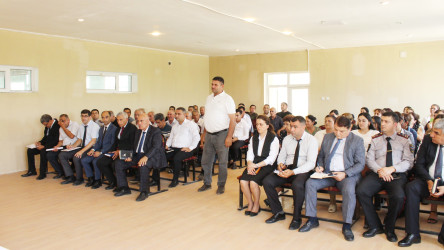 Ucar rayon İcra Hakimiyyəti Başçısı Mənsur Məmmədov 25 sentyabr 2026-cı il tarixdə Lək kəndində səyyar qəbul keçirib