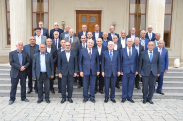 15 may 2025-ci il tarixdə Ucar şəhərinin Heydər Əliyev Mərkəzində Ucar Rayon Ağsaqqallar Şurasının hesabat konfransı keçirilmişdir.