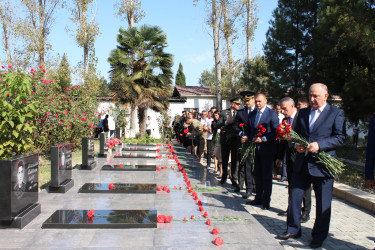 Ucar rayonunda 27 sentyabr - Anım Günü ilə əlaqədar tədbir keçirildi