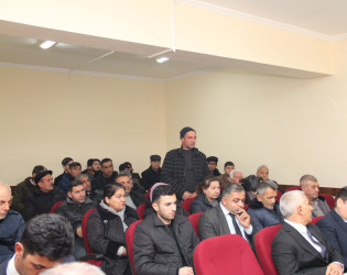 Ucar rayon İcra Hakimiyyəti Başçısı Mənsur Məmmədovun 24 dekabr 2025-ci il tarixdə Xələc kəndində səyyarı qəbulu keçirilmişdir
