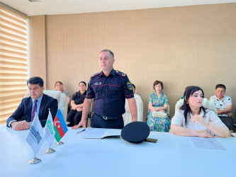 Ucar rayonuna 26 iyun “Narkotik vasitələrin sui-istifadəsi və qanunsuz dövriyyəsi ilə Beynəlxalq Mübarizə Günü” çərçivəsində “Sağlam həyat naminə narkotikə və tütünə yox deyək” mövzusunda maarifləndirici tədbir keçirilmişdir