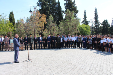 Ucar rayonunda 27 sentyabr - Anım Günü ilə əlaqədar tədbir keçirildi