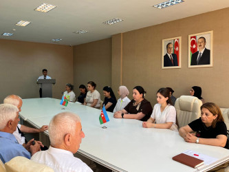 Ucar rayonunda 1 Avqust – Azərbaycan Əlifbası və Azərbaycan Dili Günü ilə əlaqədar tədbir keçirilmişdir
