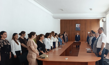 Ucar rayonunda 20 sentyabr - Dövlət Suverenliyi Gününə həsr edilmiş tədbir keçirildi