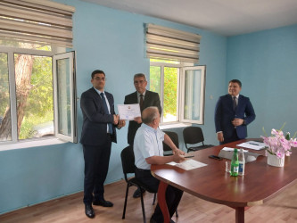 Ucar rayonunda 5 iyun - Su Təsərrüfatı və Meliorasiya İşçiləri günü münasibətilə tədbir keçirildi