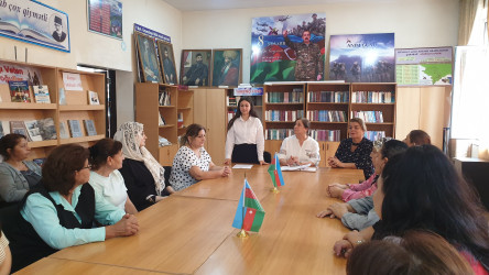 Ucar rayonunda “Himayədar ailə institutunun hədəfləri” mövzusunda maarifləndirici tədbir keçirilmişdir