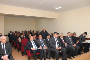 Ucar rayon İcra Hakimiyyəti Başçısı Mənsur Məmmədovun 15 aprel 2026-cı il tarixdə Xələc kəndində səyyarı qəbulu keçirilmişdir