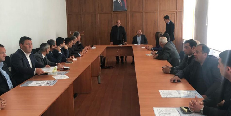 Ucar rayonunda çəltik istehsalçıları ilə maarifləndirici tədbir keçirildi