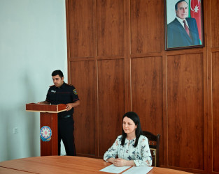 Ucar Rayon İcra Hakimiyyətində “İnsan Hüquqları Aylığı” çərçivəsində tədbir keçirilmişdir