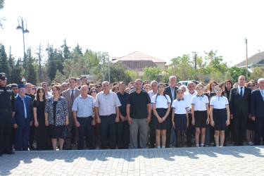 Ucar rayonunda 27 sentyabr - Anım Günü ilə əlaqədar tədbir keçirildi