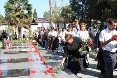Ucar rayonunda 27 sentyabr - Anım Günü ilə əlaqədar tədbir keçirildi