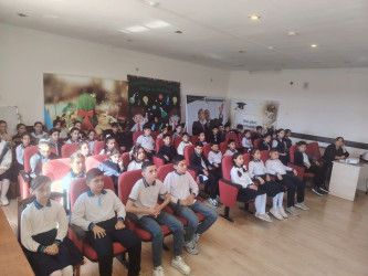 Ucar şəhər 4, 5, 6 nömrəli tam orta ümumtəhsil məktəblərində “Uşaq Hüquqları Aylığı” çərçivəsində tədbirlər keçirilmişdir