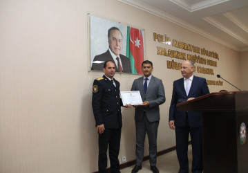2 iyul 2025-ci il tarixdə Ucar rayonunda 2 iyul - Azərbaycan Polisi Gününə həsr olunmuş tədbir keçirildi