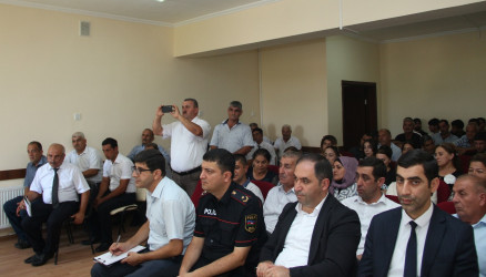 Ucar rayon İcra Hakimiyyəti Başçısı Mənsur Məmmədovun 03 sentyabr 2025-ci il tarixdə Xələc kəndində səyyarı qəbulu keçirilmişdir