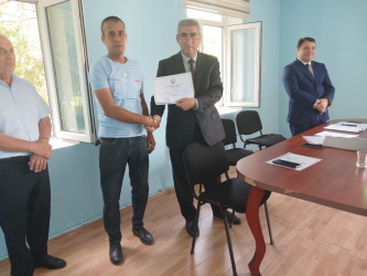 Ucar rayonunda 5 iyun - Su Təsərrüfatı və Meliorasiya İşçiləri günü münasibətilə tədbir keçirildi