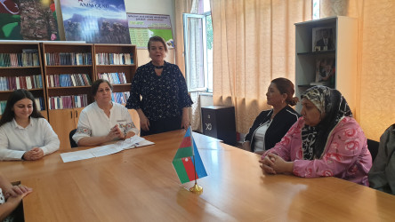Ucar rayonunda “Himayədar ailə institutunun hədəfləri” mövzusunda maarifləndirici tədbir keçirilmişdir