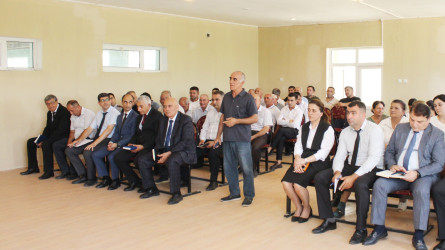 Ucar rayon İcra Hakimiyyəti Başçısı Mənsur Məmmədov 25 sentyabr 2026-cı il tarixdə Lək kəndində səyyar qəbul keçirib