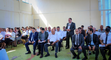 Ucar rayon İcra Hakimiyyəti Başçısı Mənsur Məmmədovun 16 sentyabr 2026-cı il tarixdə Bərgüşad kəndində səyyarı qəbulu keçirildi